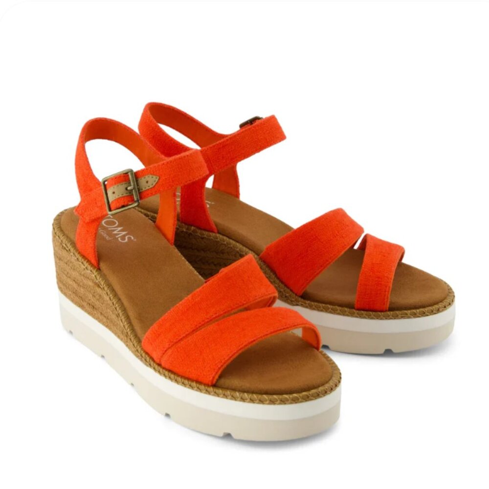 TOMS -  Darya Wedge Platform Sandals - 9.5